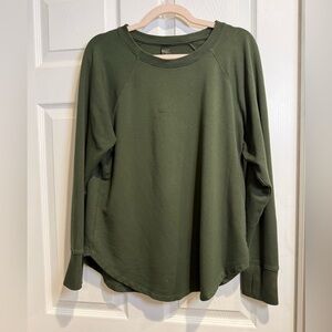 Olive Green Women's Sweatshirt